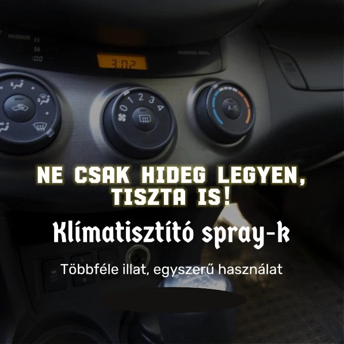 Klíma tisztító spray-k széles óriási választéka