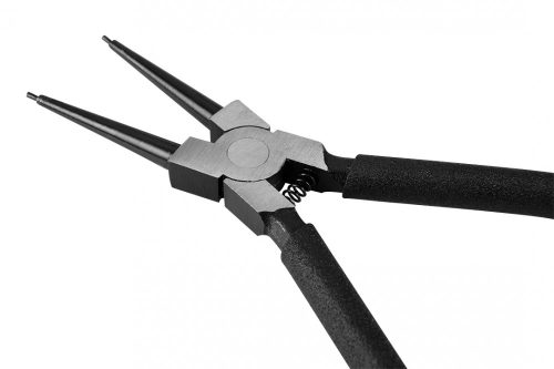 Zégergyűrű fogó 180mm, belső, egyenes, crmo, 19 - 60mm, csúcs diameter 1,8 - 2,5mm