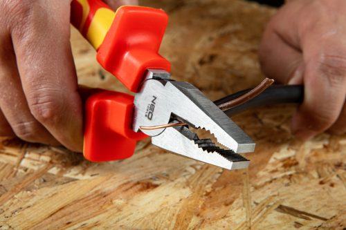 Kombinált fogó 1000v, szigetelt, 160mm (6"), crv, polírozott