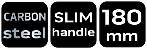 Kombinált fogó 180mm, Slim széria, keskenyített fogantyú