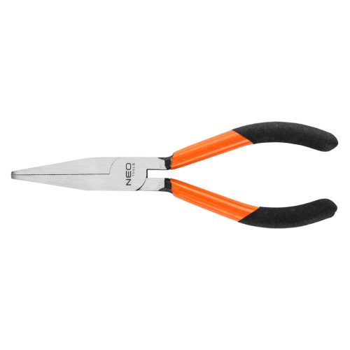 Laposcsőrű fogó 160mm, Slim széria, keskenyített fogantyú