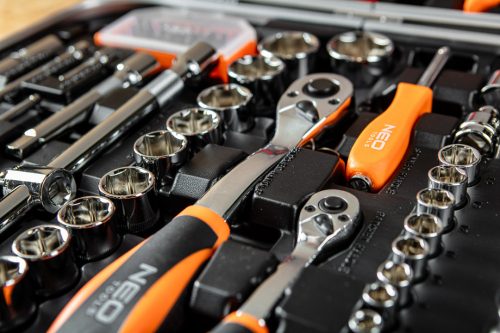 Szigetelt szerszámkészlet 108db, kofferben