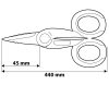 Kábelvágó olló 140mm
