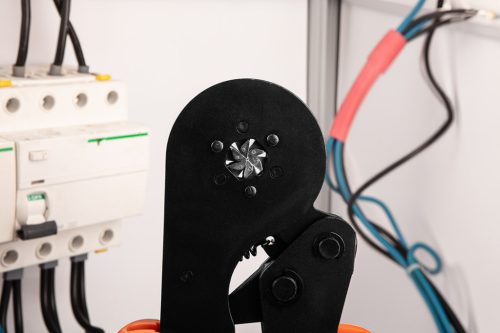 Krimpelő-, érvéghüvelyfogó, HATSZÖG POFA, 0.1 -1 6MM2