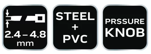 Kábelkötegelő pisztoly, 50-350mm kábelkötegelőkhöz, 8,8mm szélességig