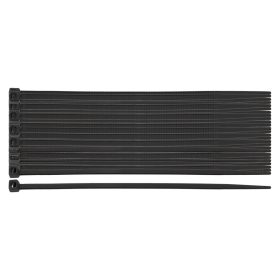   Kábelkötegelő, gyorskötöző, EXTREME, UV álló, fekete, 2,5x80mm, 100db/cs