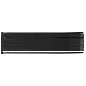   Kábelkötegelő, gyorskötöző, EXTREME, UV álló, fekete, 9,0x400mm, 50db/cs