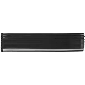   Kábelkötegelő, gyorskötöző, EXTREME, UV álló, fekete, 9,0x650mm, 50db/cs