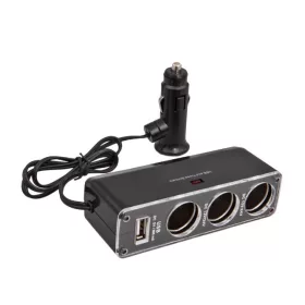 Szivargyújtó elosztó + USB AE-WF0096USB