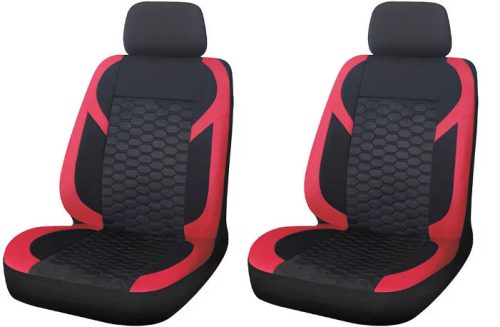 AD9549RD-2F 2DB-os Univerzális üléshuzat 1+1 - Légzsákos - Piros-fekete