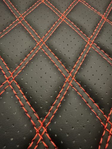 Prémium 3D Műbőr 2db-os üléshuzat - Légzsákos - Légáteresztő