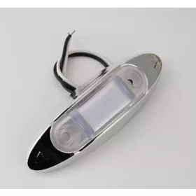   25132 4 LED-es szélesséjelző, helyzetjelző - fehér - 12-24V