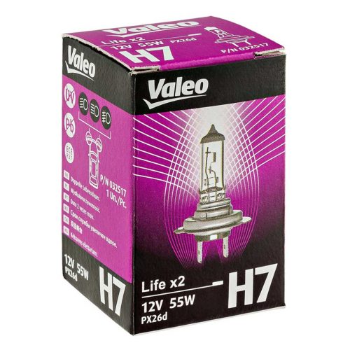 Valeo 032517 12V 55W H7 PX26d Lifex2 fényszóróizzó