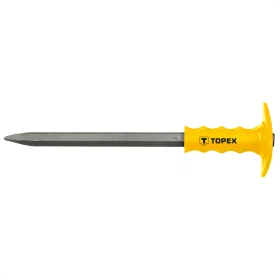 Hegyesvéső 400x19mm kézvédővel