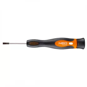 Műszerész, precíziós csavarhúzó 3.0x50mm, lapos