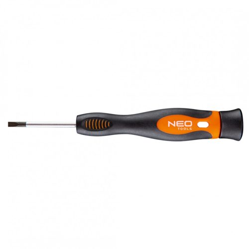 Műszerész, precíziós csavarhúzó 3.0x50mm, lapos