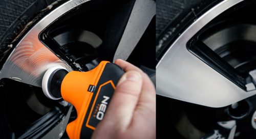 Mini akkus multifunkciós polírozó 4V, USB-C, csiszoló-, polírozó, jégkaparó korongokkal