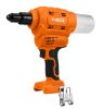 Akkus popszegecshúzó, Energy+, 18V, szegecsátmérő 2,4-6-4mm, húzóerő 12000 N