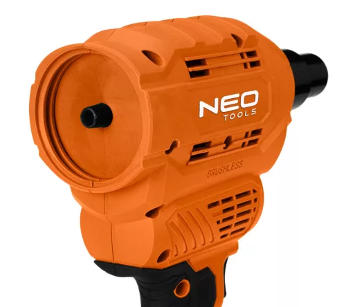 Akkus popszegecshúzó, Energy+, 18V, szegecsátmérő 2,4-6-4mm, húzóerő 12000 N