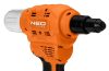 Akkus popszegecshúzó, Energy+, 18V, szegecsátmérő 2,4-6-4mm, húzóerő 12000 N