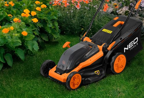 Akkus fűnyíró ENERGY+ 36V (2x18V), 380mm, 45L kosár, akku nélkül