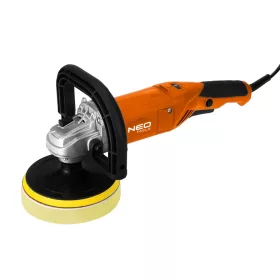   Polírozógép, 900W, 150mm, fordulatszám szabályzó, 600-3000/perc