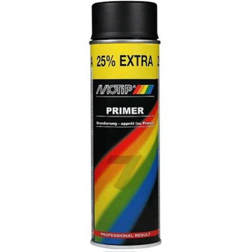 Motip 04052 Primer, alapozó spray, fekete, 500ml
