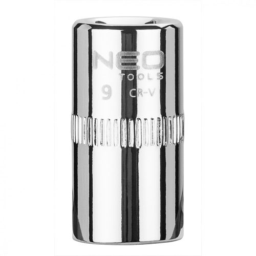 Dugókulcs 9mm, 1/4", 6 pontos, superlock