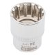 Dugókulcs 24mm, 1/2", SPLINE