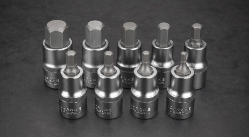 Imbuszkulcskészlet 9db,1/2", 55mm