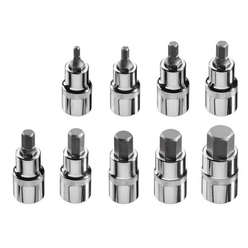 Imbuszkulcskészlet 9db,1/2", 55mm