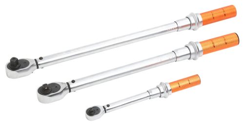 Nyomatékkulcs készlet 1/4", 3/8", 1/2" 3 db