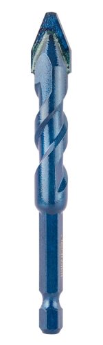 Univerzális keményfémlapkás fúrókészlet, 1/4" hatszög szárral, 6,8,10,12mm, 4db