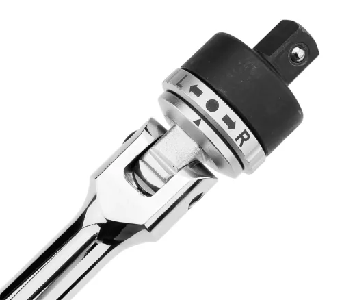 Racsnis kulcs, 1/2", 610mm, csuklós, 45fog, CRV