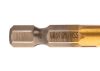 Gépi menetfúró, 2az1-ben előfúró éllel, HSS-Titán, M8x1.25mm, hatszög szárral