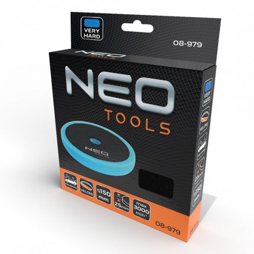 Polírkorongok, 150 x 150mm x 25mm, extra kemény