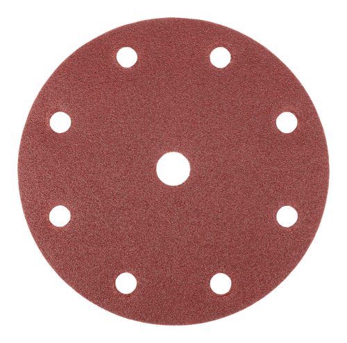 Csiszolókorong tépőzáras 150mm, P40, 9 lyukkal, 5db, 04-721-hez