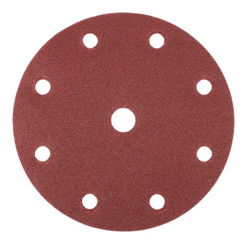 Csiszolókorong tépőzáras 150mm, P60, 9 lyukkal, 5db, 04-721-hez