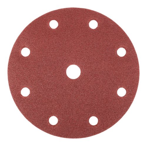 Csiszolókorong tépőzáras 150mm, P100, 9 lyukkal, 5db, 04-721-hez