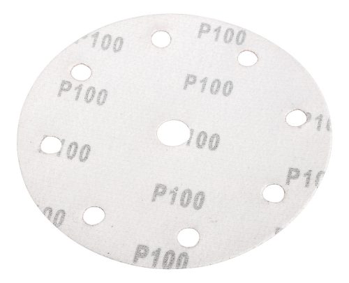 Csiszolókorong tépőzáras 150mm, P100, 9 lyukkal, 5db, 04-721-hez