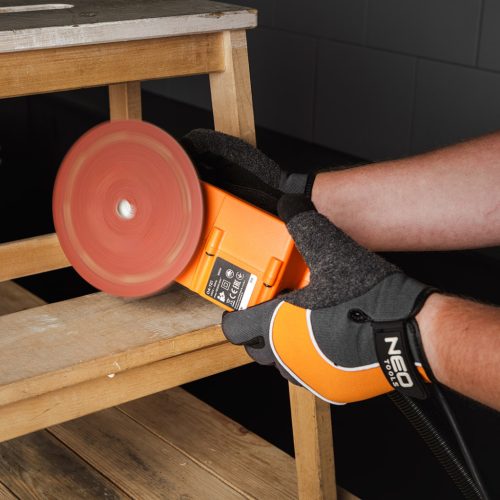 Csiszolókorong tépőzáras 150mm, P120, 9 lyukkal, 5db, 04-721-hez