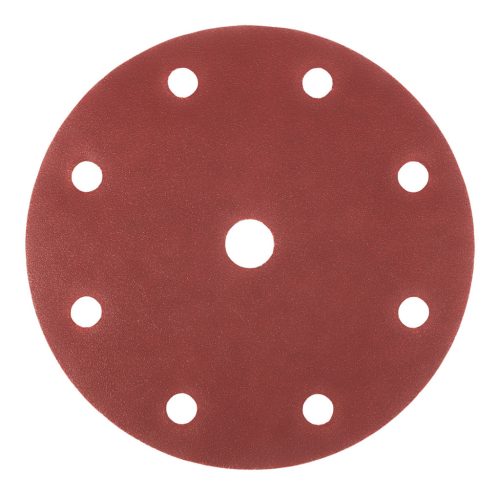 Csiszolókorong tépőzáras 150mm, P240, 9 lyukkal, 5db, 04-721-hez