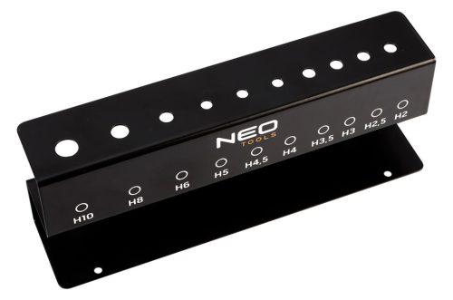 Imbuszkulcs készlet, T fogantyús, 2-10mm, 10db-os