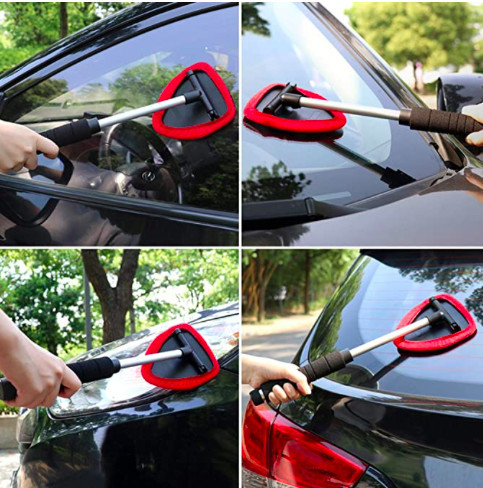 Mikroszálas ablaktisztító - teleszkópos - 47.5cm-ig A16704-1