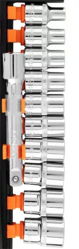 Dugókulcskészlet 12db 1/2" Neo