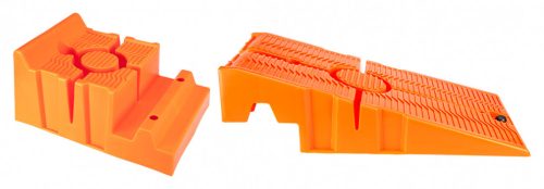 Autóemelő rámpa, kompozit műanyag 2db, 3000kg/pár teherbírás