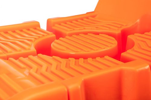 Autóemelő rámpa, kompozit műanyag 2db, 3000kg/pár teherbírás