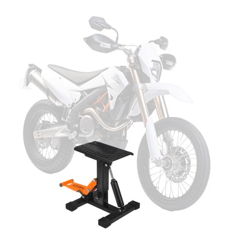 Motorkerékpár emelő, hidraulikus, enduro-cross motorokhoz