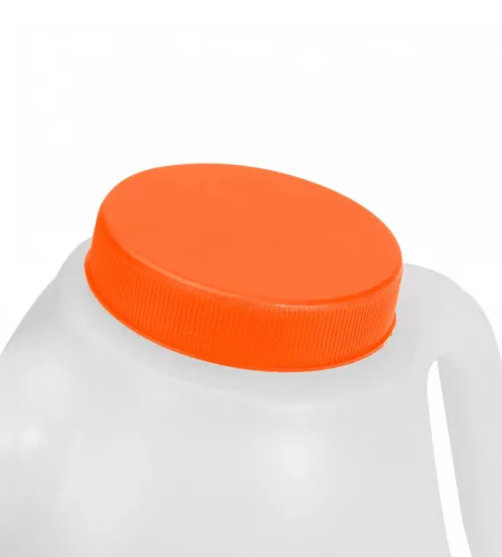 Műanyag folyadékbetöltő kanna, flexibilis szárral, 5L