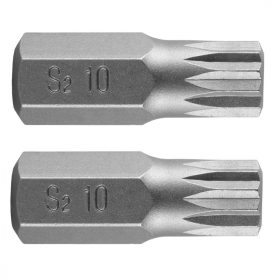 Spline bit M10x30mm, S2x2db